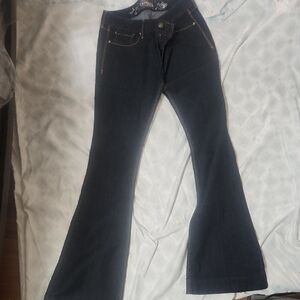 Express Women's Dark Flare Jeans